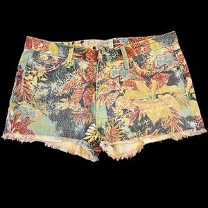 Current/Elliott The Boyfriend Short - Tropical Safari
